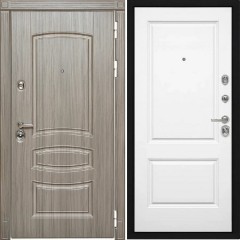 Входная дверь Cударь Diva ДИВА-МД-42 Сандал серый/Д-7 Белый софт