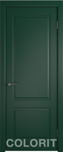 Межкомнатная дверь К1 ДГ зеленый