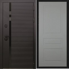 Входная дверь Cударь STR МХ-45 Черный кварц/Н-13 Силк маус