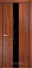 Межкомнатная дверь Оникс Hi-tech Соната Анегри темный, Триплекс черный