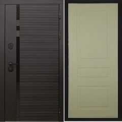 Входная дверь Cударь STR МХ-45 Черный кварц/Н-13 Софт Шампань