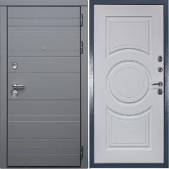 Входная дверь Cударь Diva ДИВА-МД-39 Серый матовый/Д-8 Силк маус