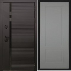 Входная дверь Cударь STR МХ-45 Черный кварц/Н-7 Силк маус