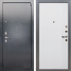 Металлическая дверь Лекс 3 Барк (Серый букле / Ясень белый) панель №62