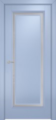 Дверь Оникс Бристоль 1, Эмаль голубая по МДФ