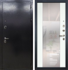 Металлическая дверь Лекс Колизей Стиль Белый экошпон (панель №61)