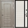 Входная дверь Cударь Diva ДИВА-МД-42 Сандал серый/МХ 45 белый матовый