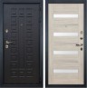 Металлическая дверь в квартиру Лекс Гладиатор 3К Экошпон Сицилио Ясень кремовый (панель №48)