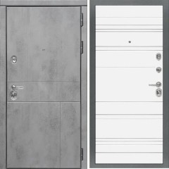 Входная дверь Cударь Diva ДИВА-МД-48 Бетон темный/Д-5 Белый софт