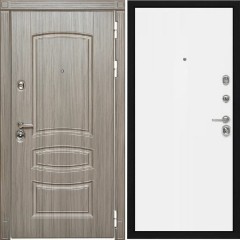 Входная дверь Cударь Diva ДИВА-МД-42 Сандал серый/Н-1 Белый софт