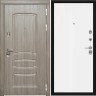 Входная дверь Cударь Diva ДИВА-МД-42 Сандал серый/Н-1 Белый софт