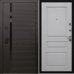 Входная дверь Cударь STR МХ-45 Черный кварц/Д-13 Силк маус