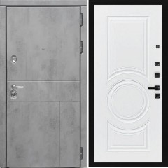 Входная дверь Cударь Diva ДИВА-МД-48 Бетон темный/Д-8 Белый софт