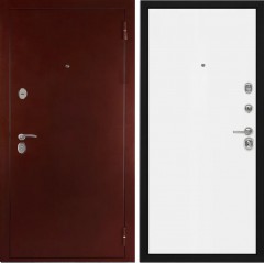 Входная дверь Cударь Diva ДИВА-510 Антик Медь/Н-1 Белый софт