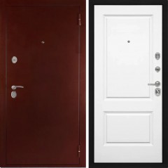 Входная дверь Cударь Diva ДИВА-510 Антик Медь/Д-7 Белый софт