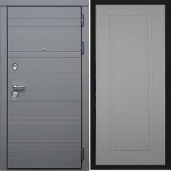 Входная дверь Cударь Diva ДИВА-МД-39 Серый матовый/Н-10 Силк маус