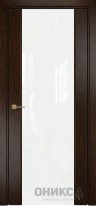 Межкомнатная дверь Оникс Hi-tech Престиж Пангар, триплекс белый