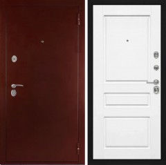 Входная дверь Cударь Diva ДИВА-510 Антик Медь/Д-13 Белый софт
