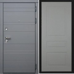Входная дверь Cударь Diva ДИВА-МД-39 Серый матовый/Н-13 Силк маус
