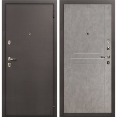 Металлическая дверь Лекс 1А Бетон серый (панель №81)