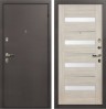 Металлическая дверь Лекс 1А Экошпон Сицилио Ясень кремовый (панель №48)