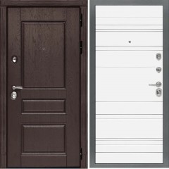 Входная дверь Cударь Diva ДИВА-90 Крафтовый дуб/Д-5 Белый софт