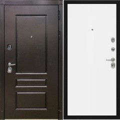 Входная дверь Cударь STR МХ-27 Дуб крафтовый/Н-1 Белый софт