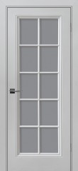 Межкомнатная дверь Текона Смальта-Sharm 11 Clear, Премиум сатинат + гравировка