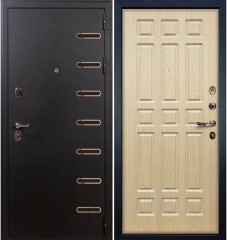 Металлическая дверь в квартиру Лекс Беленый дуб (панель №28)