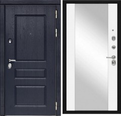 Входная дверь Cударь Diva ДИВА-МД-45 Роял вуд синий/Д-15 Белый софт