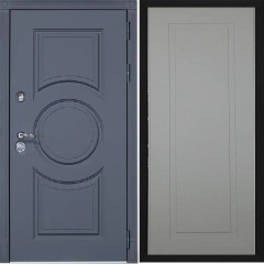 Входная дверь Cударь STR МХ-30 Софт серый/Н-10 Силк маус