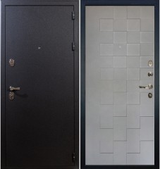 Металлическая дверь Лекс Рим Квадро Графит софт (панель №72)