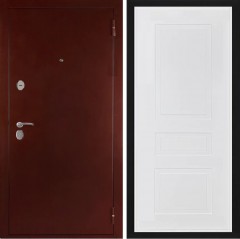 Входная дверь Cударь Diva ДИВА-510 Антик Медь/Н-13 Белый софт