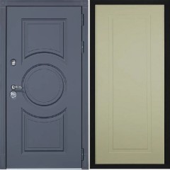 Входная дверь Cударь STR МХ-30 Софт серый/Н-10 Софт Шампань