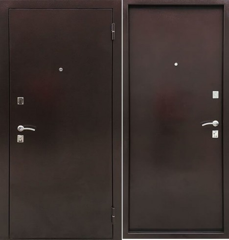 Металлическая входная дверь Ратибор Дачная (Антик медь/Антик медь)