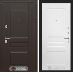Металлическая входная дверь Мегаполис 03 - Белый софт
