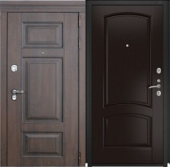 Металлические входные двери в квартиру L-21 Nussabaum/Лаура Венге