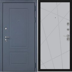 Входная дверь Cударь STR МХ-38 Ясень графит/Д-11 Силк маус