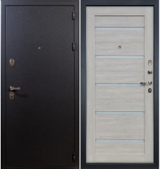 Металлическая дверь Лекс Рим Клеопатра Ясень кремовый (панель №66)