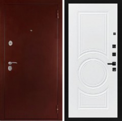 Входная дверь Cударь Diva ДИВА-510 Антик Медь/Д-8 Белый софт