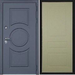Входная дверь Cударь STR МХ-30 Софт серый/Н-13 Софт Шампань