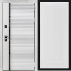 Входная дверь Cударь STR МХ-45 Белый софт/Н-10 Белый софт