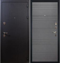 Металлическая дверь Лекс Рим Графит софт (панель №70)