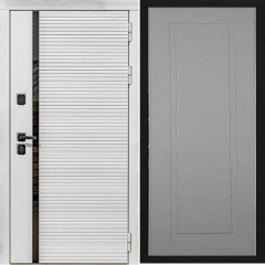 Входная дверь Cударь STR МХ-45 Белый софт/Н-10 Силк маус