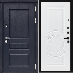 Входная дверь Cударь Diva ДИВА-МД-45 Роял вуд синий/Д-8 Белый софт