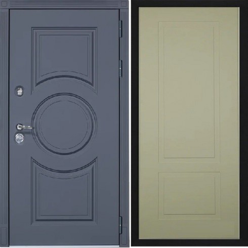 Входная дверь Cударь STR МХ-30 Софт серый/Н-7 Софт Шампань