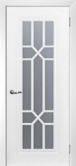 Межкомнатная дверь Текона Смальта-Nova 103 Сапфир, сатинат с решеткой