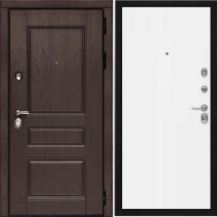 Входная дверь Cударь Diva ДИВА-90 Крафтовый дуб/Н-1 Белый софт