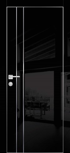 Дверь межкомнатная HGX-14 Черный глянец