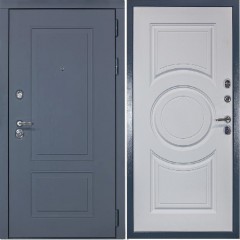 Входная дверь Cударь STR МХ-38 Ясень графит/Д-8 Силк маус